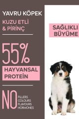 Animal World Puppy Kuzu Etli ve Pirinçli Yavru Köpek Maması 15 Kg