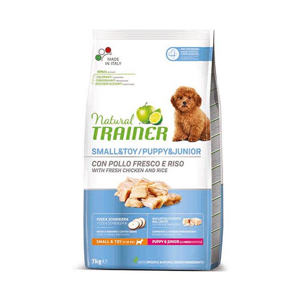 Natural Trainer Mini Puppy Tavuklu Küçük Irk Yavru Köpek Maması 7 Kg