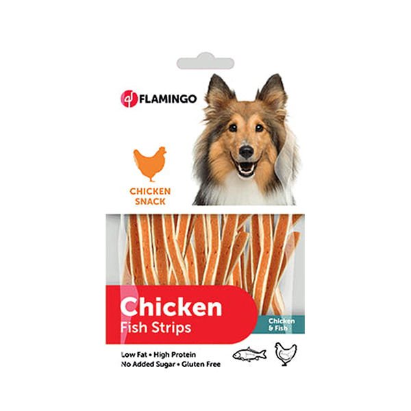 Flamingo Tavuk ve Balıklı Köpek Ödül Maması 1 Adet 85 Gr