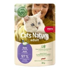 Mera Cats Nature Ördekli Pouch Yetişkin Konserve Kedi Maması 85 Gr 1 Adet