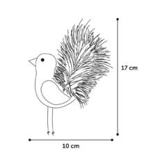 Flamingo Kedi Otlu ve Sesli Kuş Figürü Peluş Kedi Oyuncağı 20 Cm