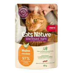 Mera Cats Nature Sterilised Tavuklu Pouch Kısırlaştırılmış Konserve Kedi Maması 85 Gr 1 Adet