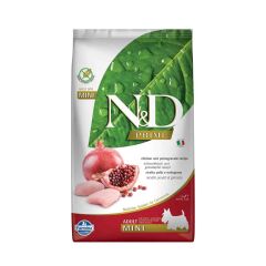 N&D Tahılsız Tavuklu Narlı Küçük Irk Yetişkin Köpek Maması 2,5 kg