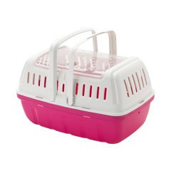 Moderna Hipster Hamster Taşıma Çantası Large Pembe 40x26x23 Cm