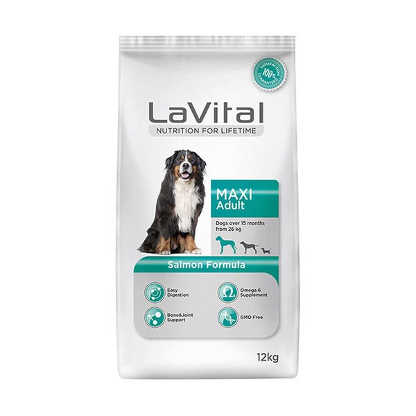 Lavital Büyük Irk Somonlu Yetişkin Köpek Maması 12 Kg