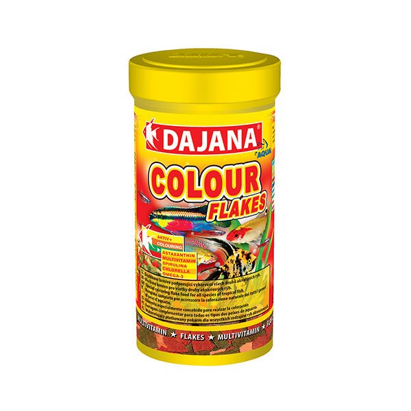 Dajana Colour Flakes Akvaryum Balık Yemi 250 Ml 50 Gr