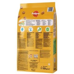 Pedigree Adult Sığır Etli ve Sebzeli Yetişkin Köpek Maması 12 Kg