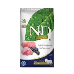 N&D Tahılsız Kuzu Etli Yaban Mersinli Küçük Irk Yetişkin Köpek Maması 2,5 kg