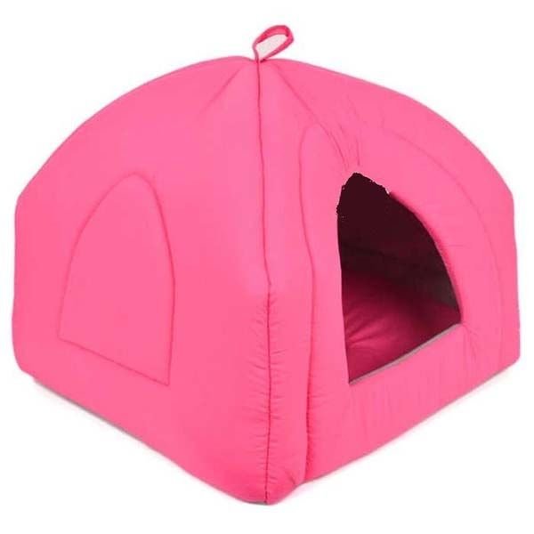 Petpretty Vp-1562 Piramit Kumaş Yuva Pembe 43x43x40 Cm