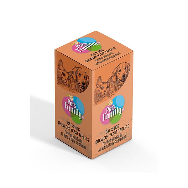 Pets Family Kedi ve Köpek Brewers Yeast Tablet 75 Adet