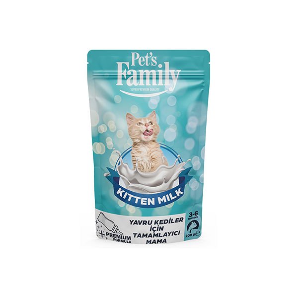 Pets Family Yavru Kedi Süt Tozu 200 Gr