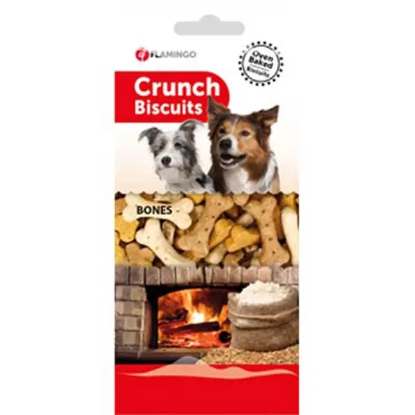 Flamingo Crunch Köpek Kemik Ödül Bisküvisi 1 Adet 500 Gr