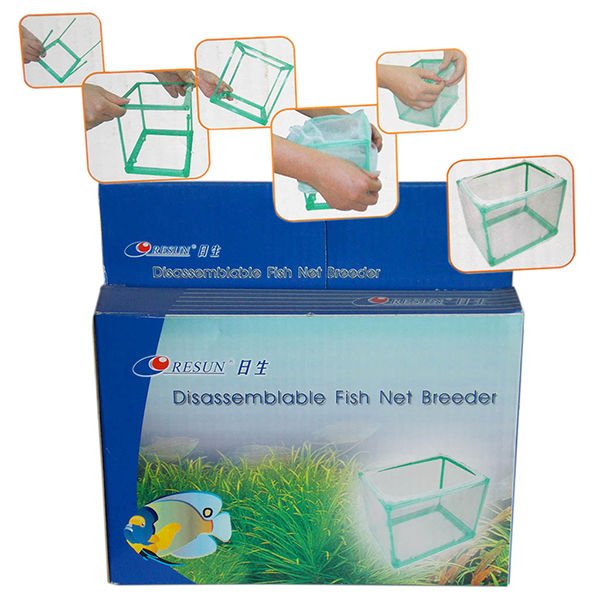 Resun Akvaryum için Tül Yavru Havuzu 12x16x13.5 Cm