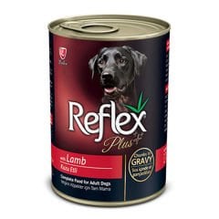Reflex Plus Kuzulu Yetişkin Konserve Köpek Maması 400 Gr