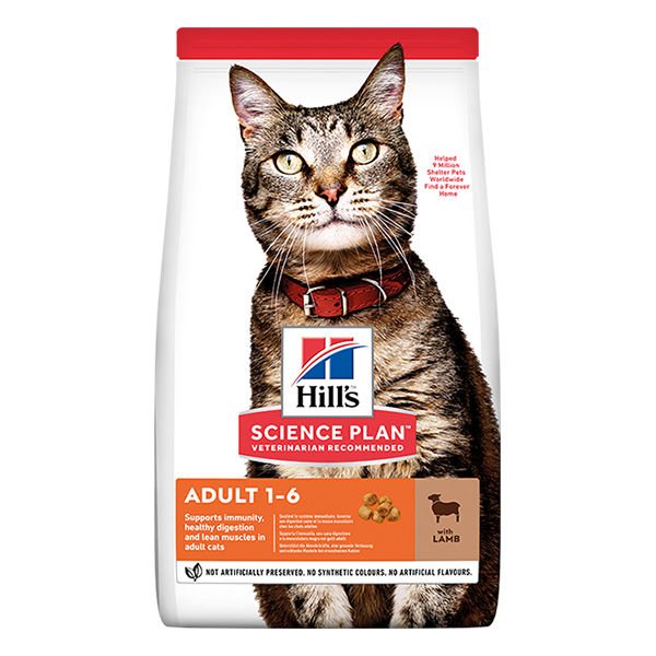 Hills Adult Kuzu Etli Yetişkin Kedi Maması 10 Kg