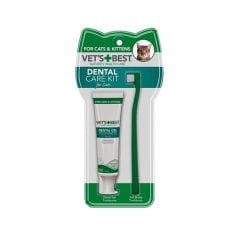 Vet's Best Plak ve Tartar Temizleyen Kedi Ağız ve Diş Bakım Seti 45 Gr