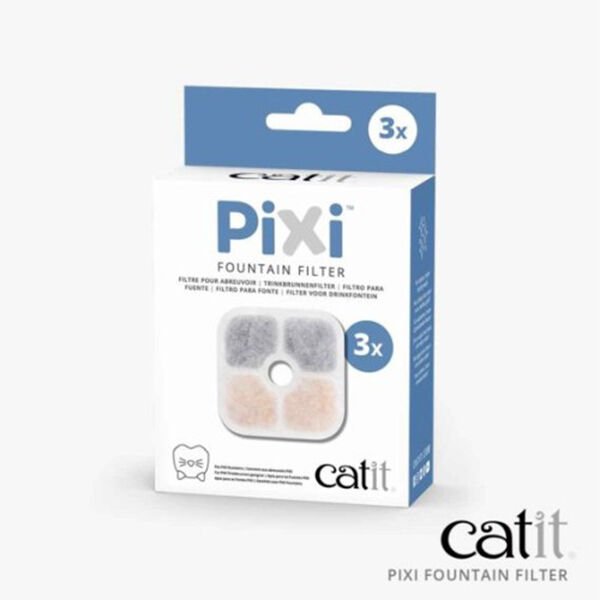 Catit Pixie 43721 Otomatik Kedi Su Kabı Yedek Kartuşu 3 Adet