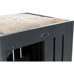 Trixie Cave Alva Kedi Oyun Evi Gri/Bej 36x51x36 Cm