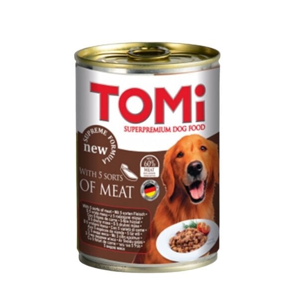 Tomi Karışık Etli Yetişkin Konserve Köpek Maması 400 Gr 1 Adet