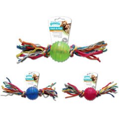 Pawise İpli Top ve Çekiştirme Köpek Oyuncağı 24 Cm