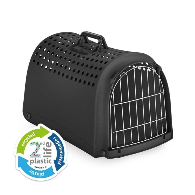 İmac Linus Second Life Köpek Taşıma Çantası Siyah 50x32x34.5 Cm