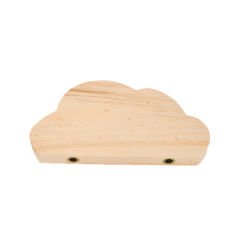 Carno Naturel Kemirgen Ahşap Kafes Rafı 15x7.5x1.5 Cm
