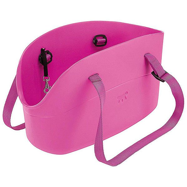 Ferplast With-Me Kedi ve Köpek Taşıma Çantası Pembe 14x35x22 Cm