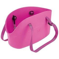 Ferplast With-Me Kedi ve Köpek Taşıma Çantası Pembe 14x35x22 Cm