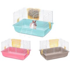 İmac Easy 60 Gine Pig ve Kemirgen Kafesi Mavi 60.5x40.5x36 Cm