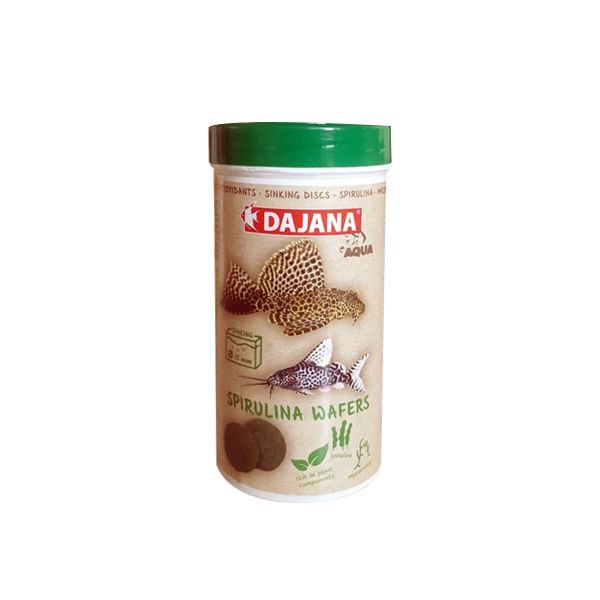 Dajana SpirulinaWafers Akvaryum Balık Yemi 100 Ml 40 Gr