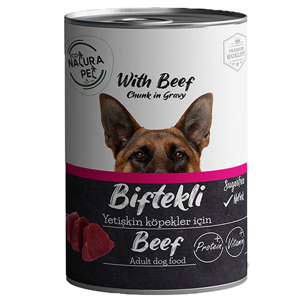 Eco Natura Adult Sığır Etli Yetişkin Köpek Konservesi 400 Gr