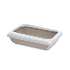 İmac Dodo Açık Kedi Tuvaleti Pembe 45.5x31x13.5 Cm