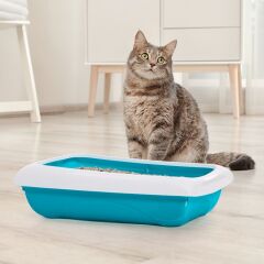 İmac Dodo Açık Kedi Tuvaleti Gri 45.5x31x13.5 Cm