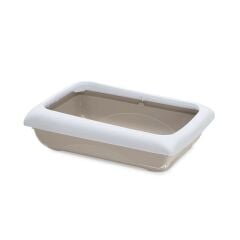 İmac Dodo Açık Kedi Tuvaleti Gri 45.5x31x13.5 Cm