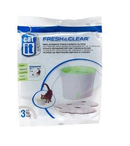 Catit 55600 Sünger ve Karbon Filtre 3 Adet