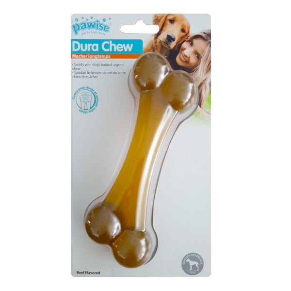 Pawise X Sharp Arched Kemik Dana Eti Aromalı Köpek Oyuncağı Large 6.7 Cm