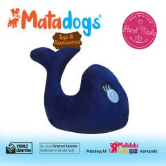 Mata Dogs Whali Köpek Oyuncağı 20 Cm Mavi