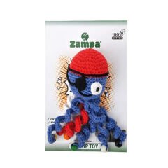 Zampa Catnipli Örgü Ahtapot Kedi Oyuncağı
