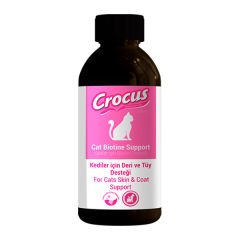Crocus Kedi Deri ve Tüy Sağlığı Destekleyici Damla 100 Ml