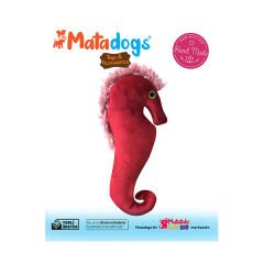 Mata Dogs Soi Deniz Ati Köpek Oyuncağı 26 Cm Kırmızı