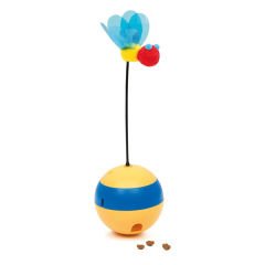 Catit Play Spinning Bee Çok Fonksiyonlu Kedi Oyuncak Sarı/Mavi