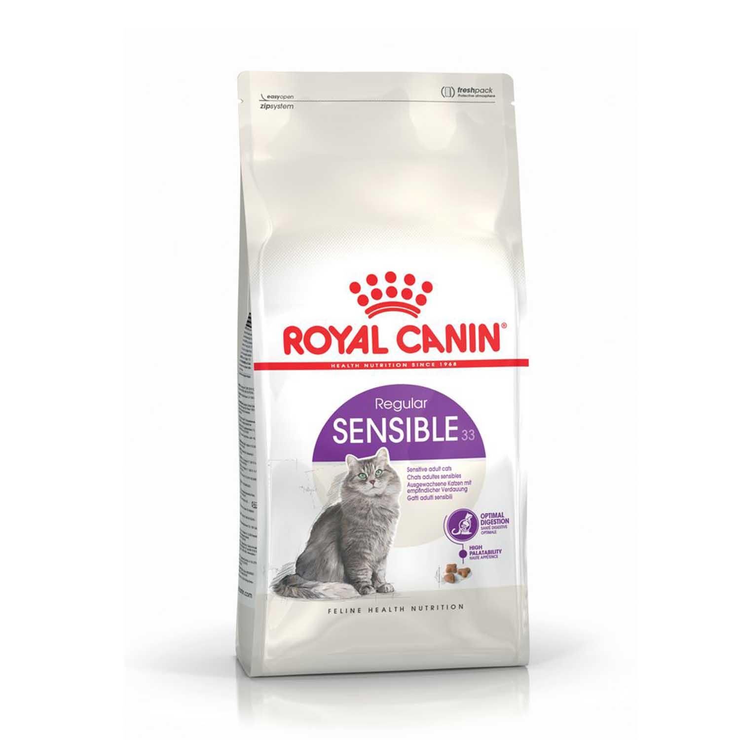Royal Canin Sensible 33 Hassas Sindirimi Olan Kediler İçin Mama 2 kg