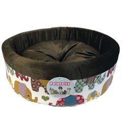Petpretty Vp-1002 Special Peluş Simit Yatak 50x50x15h Cm
