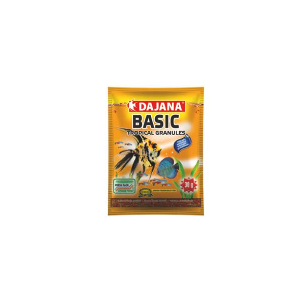 Dajana Basic Tropical Granules Akvaryum Balık Yemi 80 Ml 30 Gr