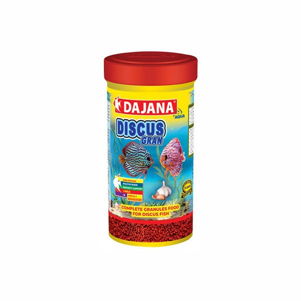 Dajana Discus Garlic Gran Premium Akvaryum Balık Yemi 1000 Ml 300 Gr