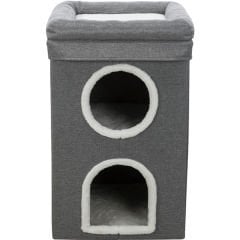 Trixie Saul Cat Kedi Tırmalama ve Oyun Evi Gri 64 Cm