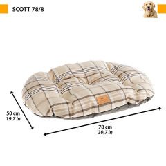 Ferplast Hamilton 70 Kedi ve Köpek Yatağı Yeşil 43x30 Cm