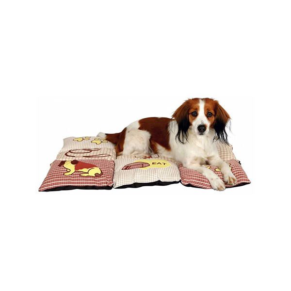 Trixie Köpek Yastığı ve Yatağı Bej/Kırmızı 80x55 Cm