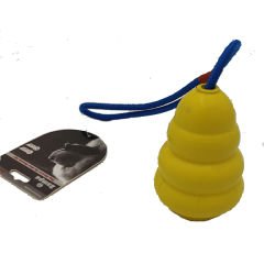 Zampa Rubber Köpekler İçin İpli Çekiştirme Oyuncağı Sarı 30 cm