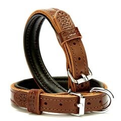 Doggie Fırstclass Köpek Deri Boyun Tasması Small Kahverengi 1,5x20-25 Cm